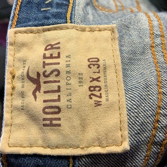 Hollister Button Fly Skinny Legged Jeans 28x30 - Picture 5 of 7